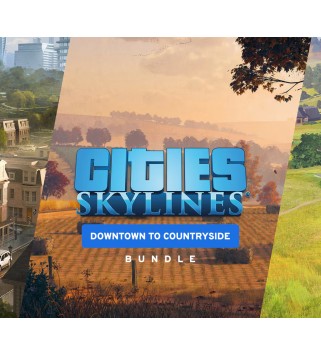Cities: Skylines - Downtown to Countryside Bundle DLC Steam Key GLOBAL